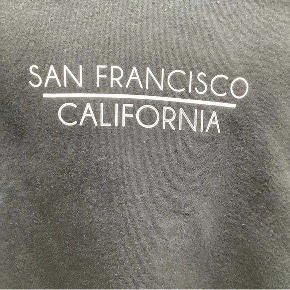 Divided San Francisco Crop Hooded Sweatshirt (Preowned) - Picture 3 of 5